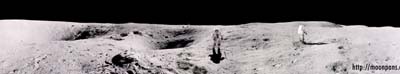 Apollo 16 panorama