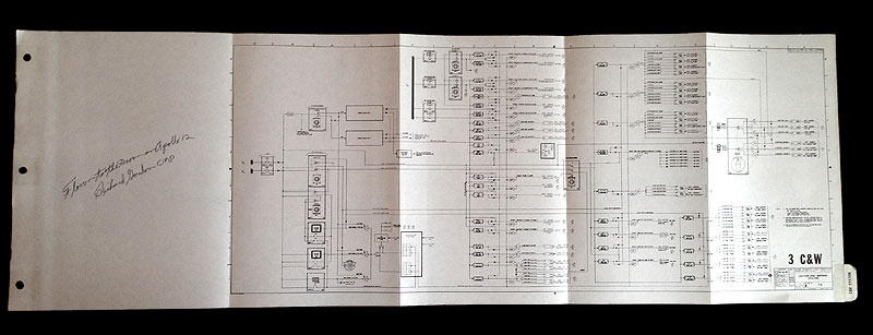 Apollo 12 Flown Schematic