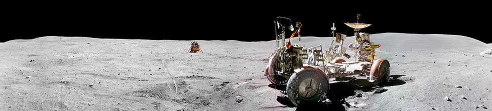 Apollo 16 panorama