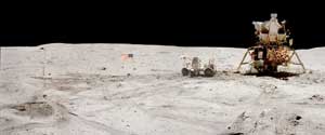 Apollo 16 panorama
