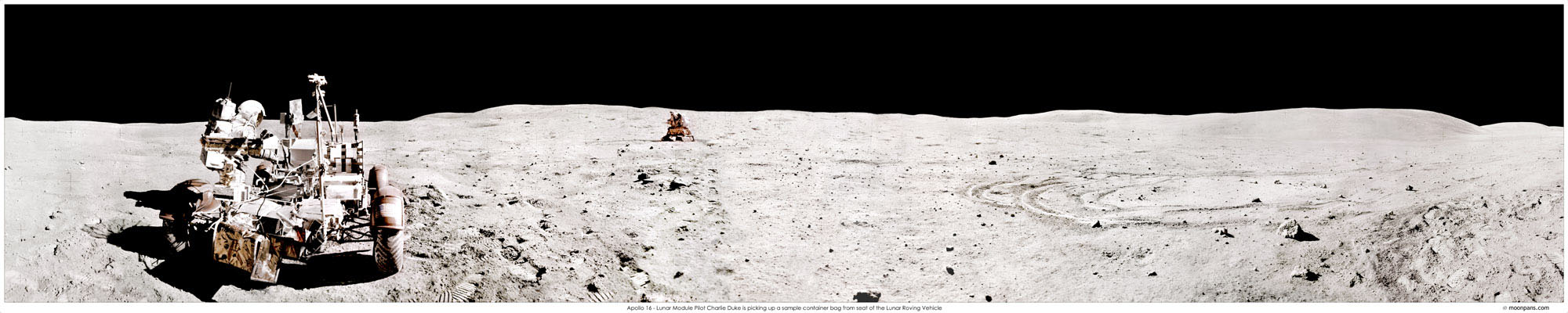 Apollo 16 Photo panorama