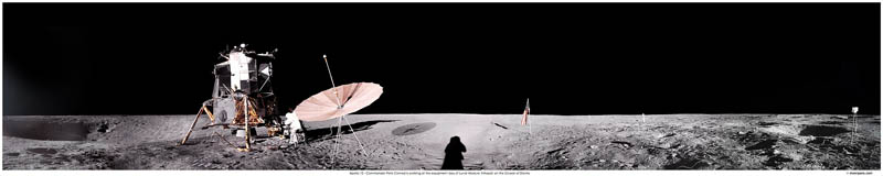Apollo 12 panorama