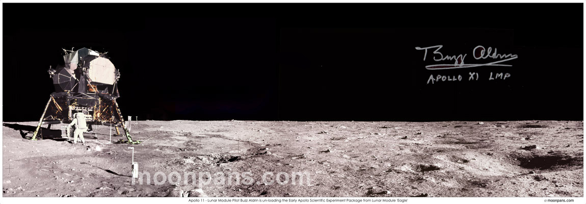 Buzz Aldrin Autograph Signed Photo