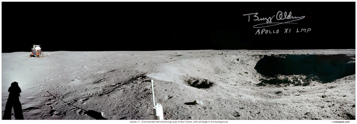 Buzz Aldrin Autograph Signed photo
