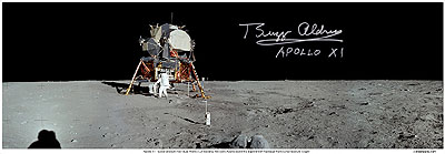 Buzz Aldrin Signed Photo