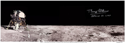 Buzz Aldrin Signed Photo