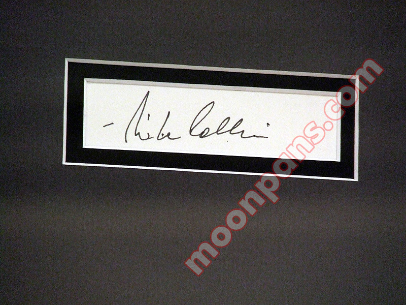 Mike Collins Autograph