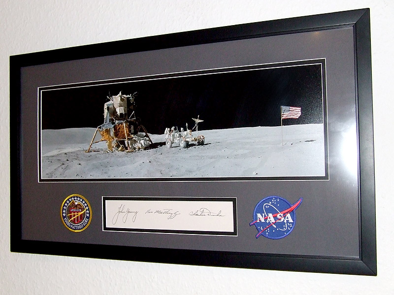 Apollo 16 Crew Signatures