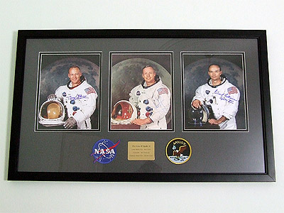 Apollo 11 Crew Signed Portraits