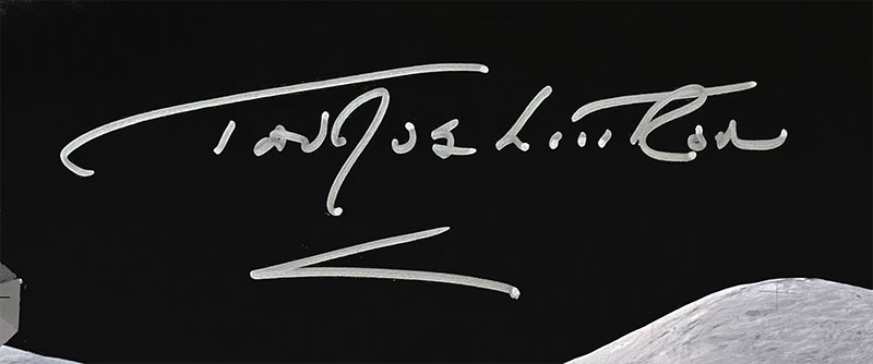 Gene Cernan Autograph