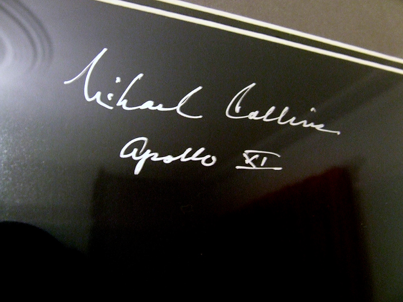 Mike Collins Autograph