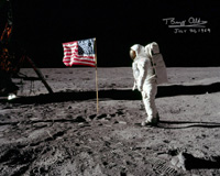Buzz Aldrin Signed Photo