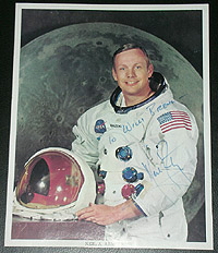 Neil Armstrong Signed photo