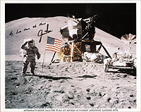 Jim Irwin  autograph