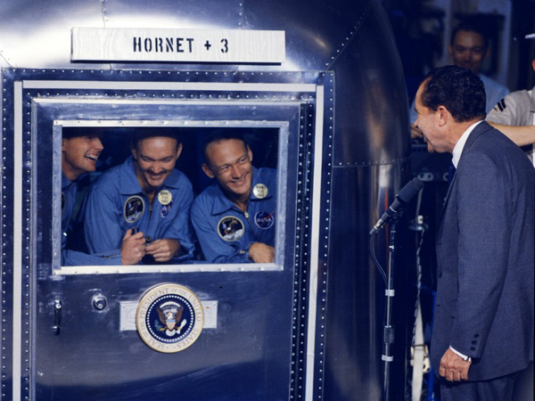 Apollo 11 Crew had to remain in quarantine for 3 weeks