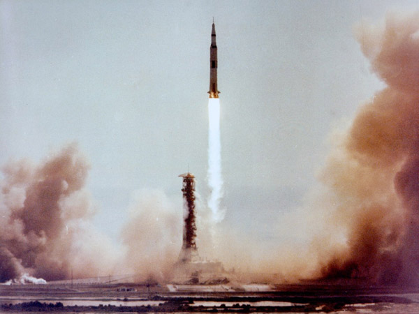 Liftoff of Apollo 11