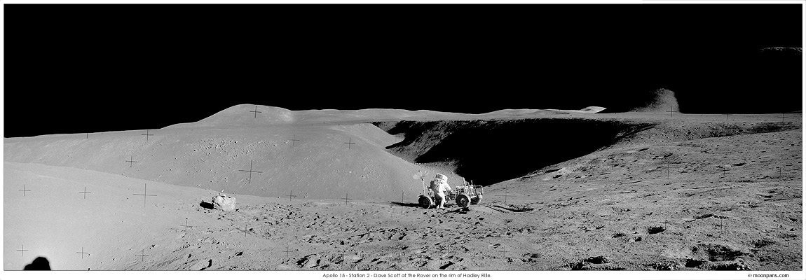 Apollo 15 Photos Station 2 panorama