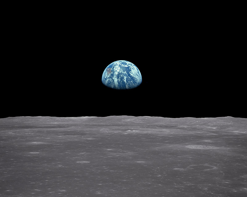 Apollo 11 Photo of Earth Rise