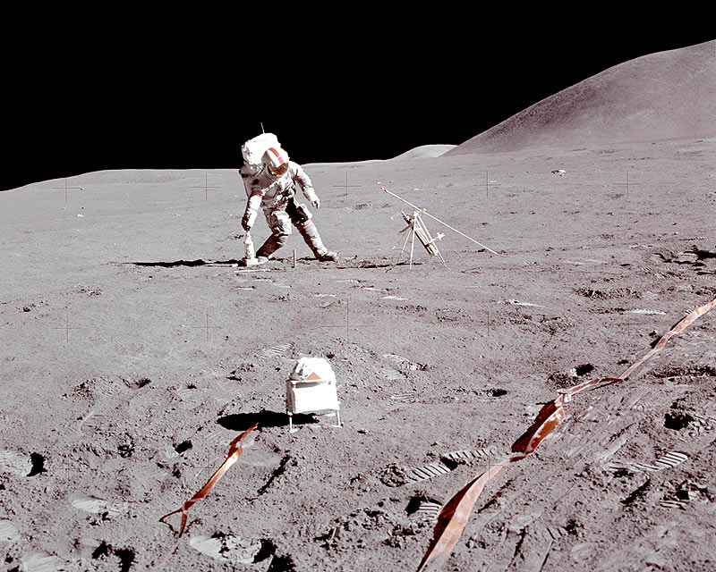 Apollo 15 Dave Scott ALSEP