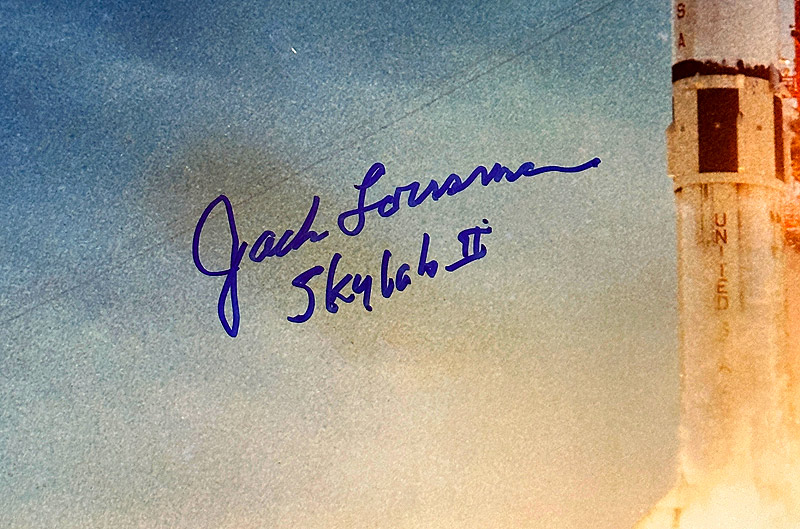 Jack Lousma Autographs Signed Photos